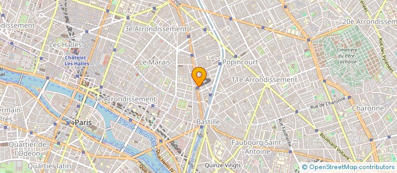 localisation de l'entreprise MONSIEUR RAPHAEL BIANCHI  PARIS