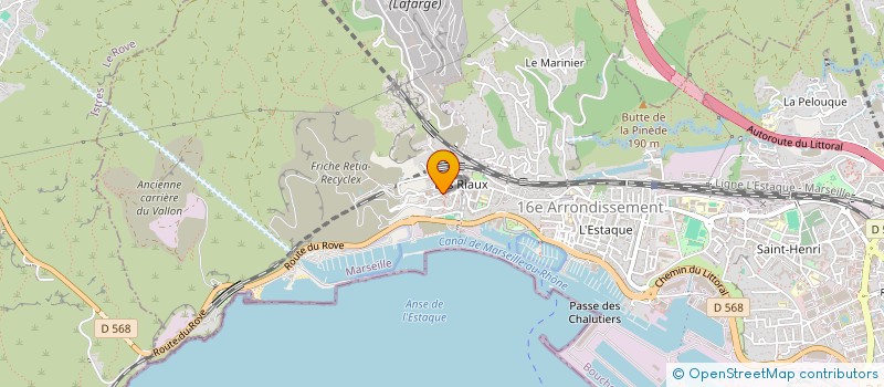 localisation de l'entreprise MONSIEUR RAPHAEL BIANCHI à MARSEILLE
