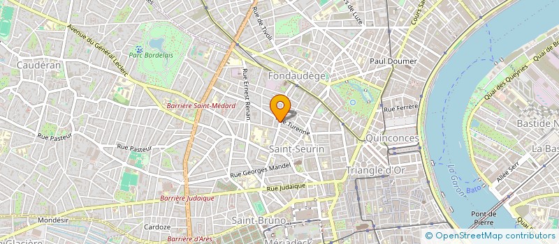 localisation de l'entreprise MONSIEUR RAPHAEL BIDEGARAY  BORDEAUX