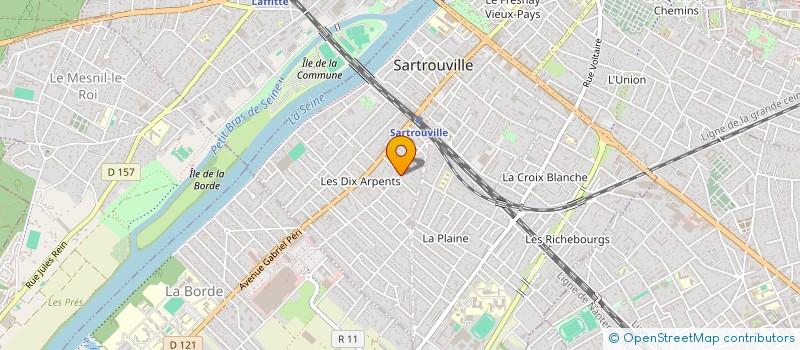 localisation de l'entreprise MONSIEUR RAPHAEL BIDNIC--TREYER à SARTROUVILLE