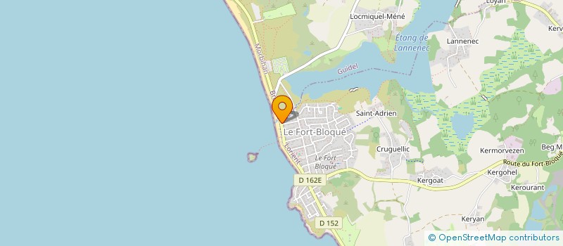 localisation de l'entreprise MONSIEUR RAPHAEL BILLAUD  PLOEMEUR