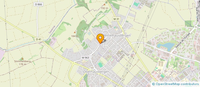 localisation de l'entreprise MONSIEUR RAPHAEL BISCHOFF à OBERHAUSBERGEN