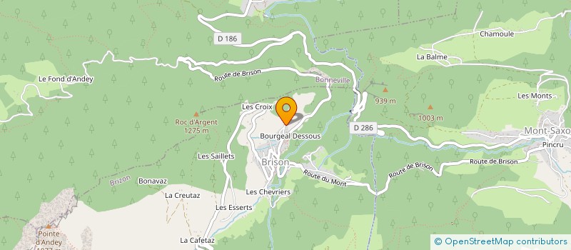 localisation de l'entreprise MONSIEUR RAPHAEL BLANCHARD  BRIZON