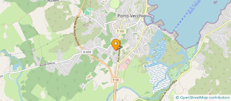 localisation de l'entreprise MONSIEUR RAPHAEL BLANCHET  PORTO-VECCHIO