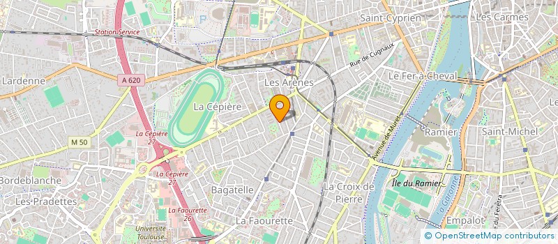localisation de l'entreprise MONSIEUR RAPHAEL BLAREAU à TOULOUSE