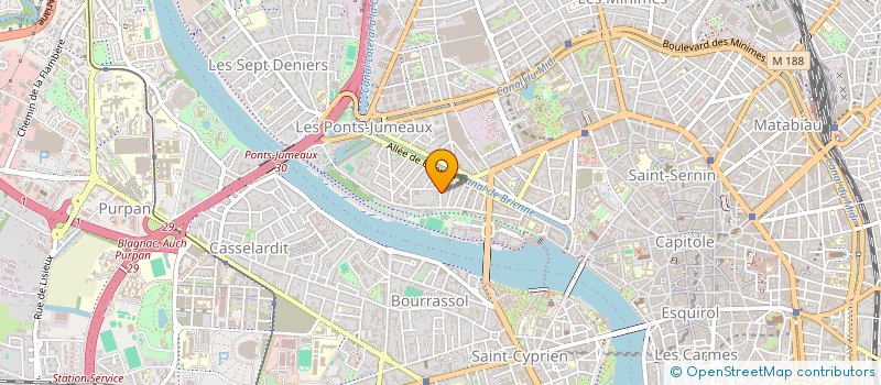localisation de l'entreprise MONSIEUR RAPHAEL BLAS à TOULOUSE