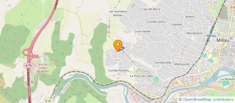 localisation de l'entreprise MONSIEUR RAPHAEL BLASCO  MILLAU