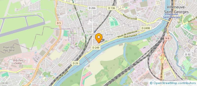 localisation de l'entreprise MONSIEUR RAPHAEL BOISVERT  ABLON-SUR-SEINE