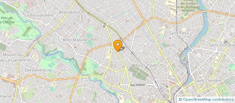 localisation de l'entreprise MONSIEUR RAPHAEL BONNET à NANTES