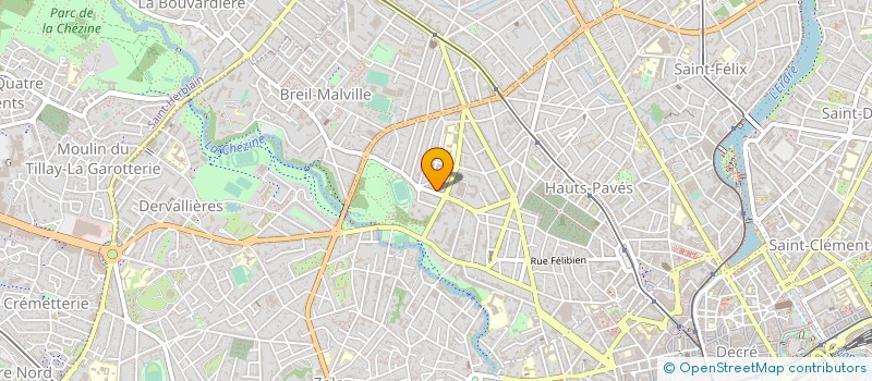 localisation de l'entreprise MONSIEUR RAPHAEL BORDAS à NANTES