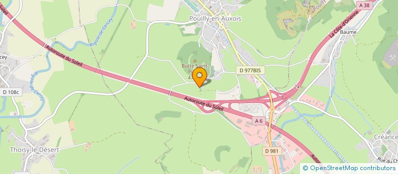 localisation de l'entreprise MONSIEUR RAPHAEL BORYCZKA  POUILLY-EN-AUXOIS