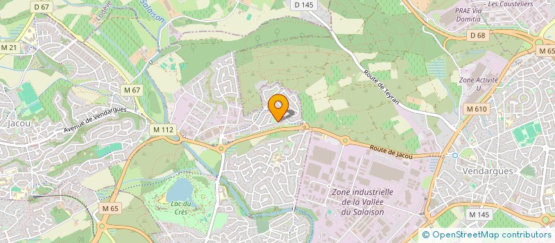 localisation de l'entreprise MONSIEUR RAPHAEL BOSC  LE CRES