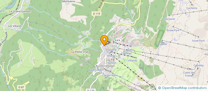 localisation de l'entreprise MONSIEUR RAPHAEL BOUCHENOT  BOURG-SAINT-MAURICE