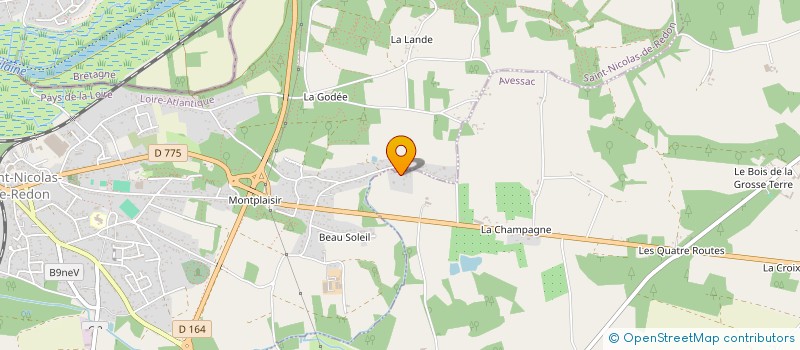 localisation de l'entreprise MONSIEUR RAPHAEL BOUGUERRA  AVESSAC