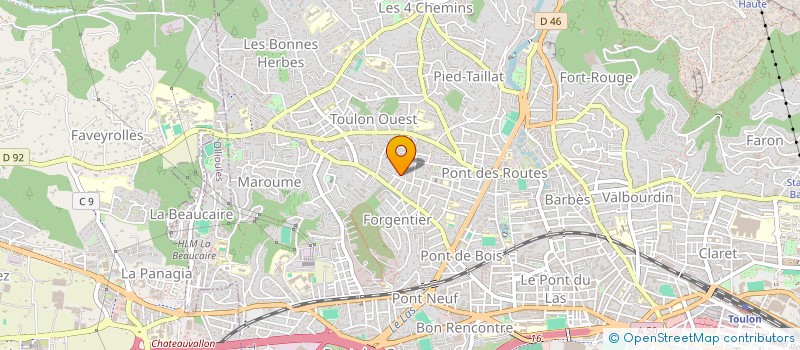 localisation de l'entreprise MONSIEUR RAPHAEL BOUIC  MARSEILLE