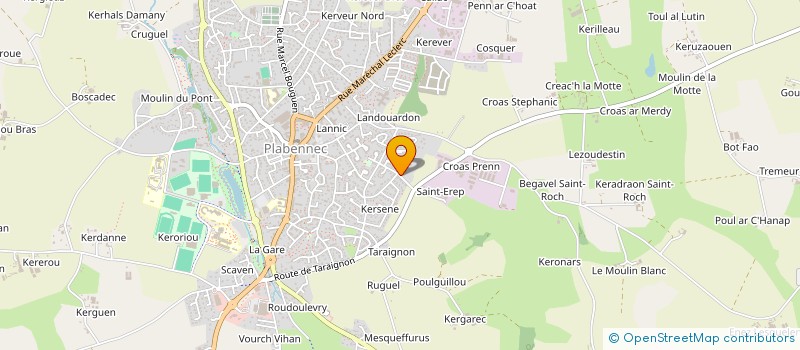 localisation de l'entreprise MONSIEUR RAPHAEL BOULCH  PLABENNEC