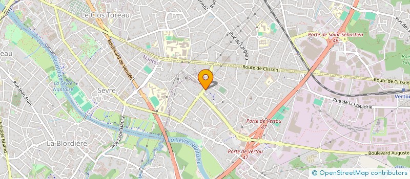 localisation de l'entreprise MONSIEUR RAPHAEL BOULET à VERTOU