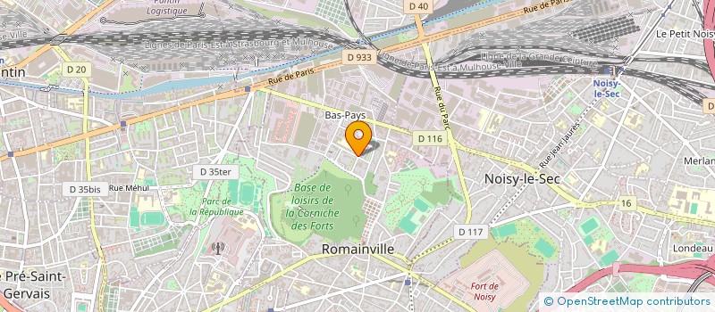 localisation de l'entreprise MONSIEUR RAPHAEL BOUNET à ROMAINVILLE