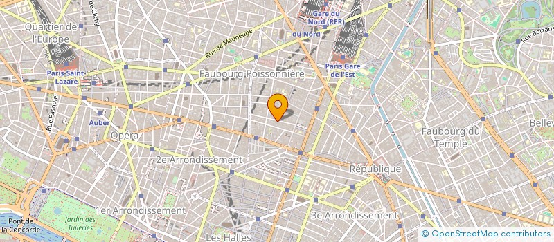 localisation de l'entreprise MONSIEUR RAPHAEL BOURDIER  PARIS