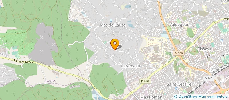 localisation de l'entreprise MONSIEUR RAPHAEL BOURGEAT-LAMI  NIMES