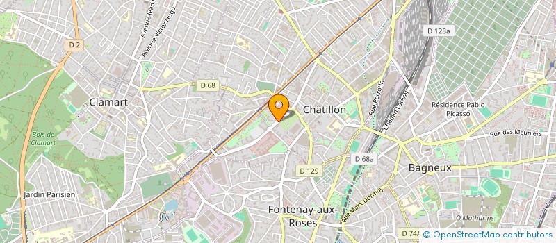 localisation de l'entreprise MONSIEUR RAPHAEL BOURGUIGNON  VILLEURBANNE