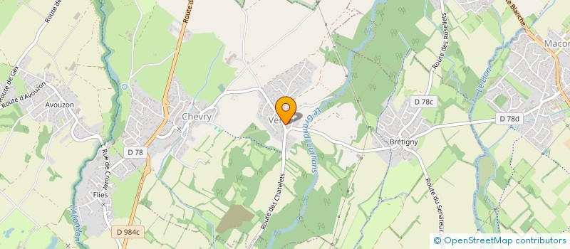 localisation de l'entreprise MONSIEUR RAPHAEL BOUSSANGE  CHEVRY