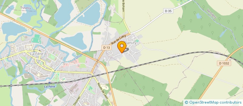 localisation de l'entreprise MONSIEUR RAPHAEL BOUTON  DANIZY