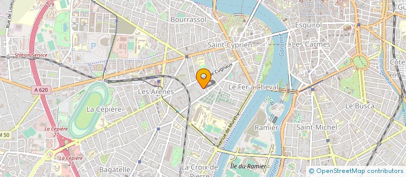 localisation de l'entreprise MONSIEUR RAPHAEL BOUYER à TOULOUSE