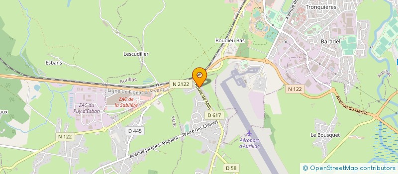localisation de l'entreprise MONSIEUR RAPHAEL BOYER à ARPAJON-SUR-CERE