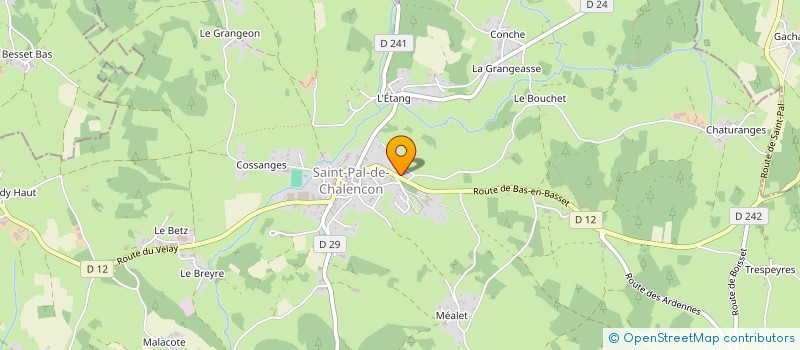 localisation de l'entreprise MONSIEUR RAPHAEL BOYER  SAINT-PAL-DE-CHALENCON