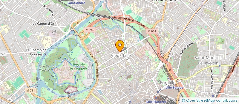 localisation de l'entreprise MONSIEUR RAPHAEL BOYER  LILLE