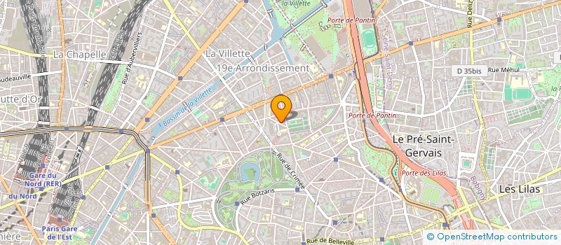 localisation de l'entreprise MONSIEUR RAPHAEL BRAGAGLIA  PARIS