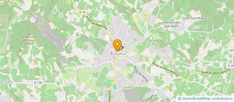 localisation de l'entreprise MONSIEUR RAPHAEL BREBION  BEDOIN