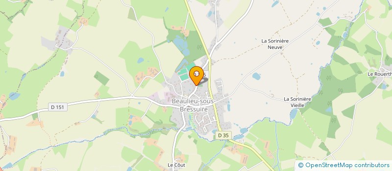 localisation de l'entreprise MONSIEUR RAPHAEL BRECHET  BRESSUIRE