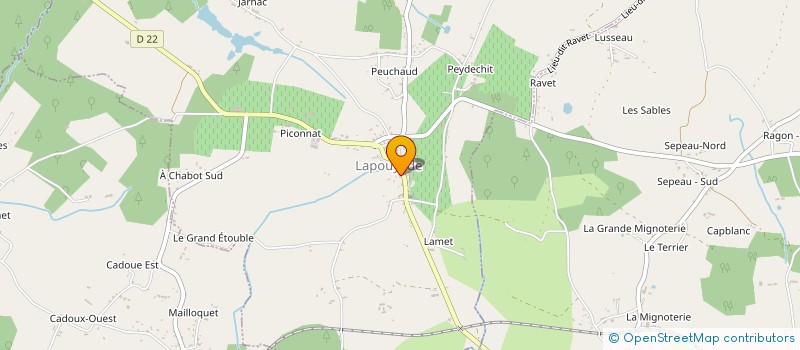 localisation de l'entreprise MONSIEUR RAPHAEL BREF  CEZAC