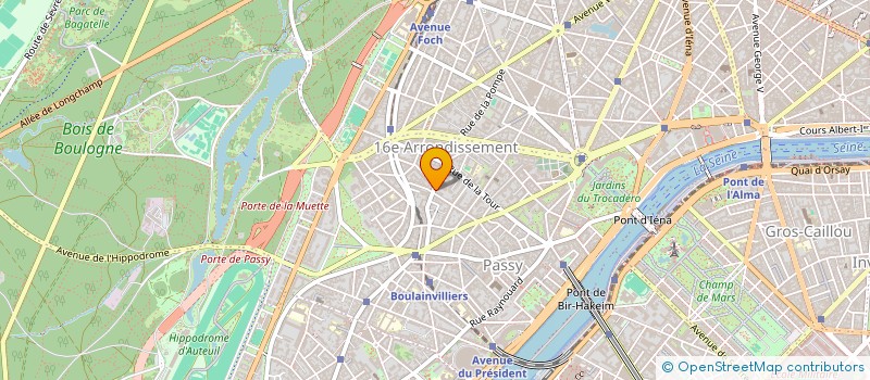 localisation de l'entreprise MONSIEUR RAPHAEL BREITBURD  PARIS