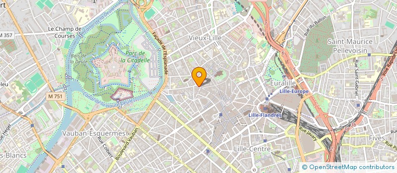 localisation de l'entreprise MONSIEUR RAPHAEL BRIER à LILLE