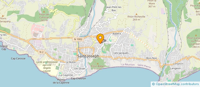 localisation de l'entreprise MONSIEUR RAPHAEL BRIN à SAINT-JOSEPH
