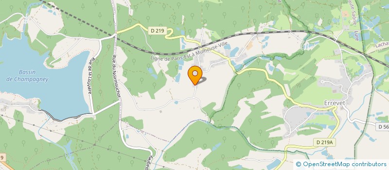 localisation de l'entreprise MONSIEUR RAPHAEL BRUGERON  PLANCHER-BAS