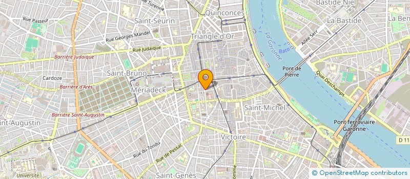 localisation de l'entreprise MONSIEUR RAPHAEL BRUN  BORDEAUX