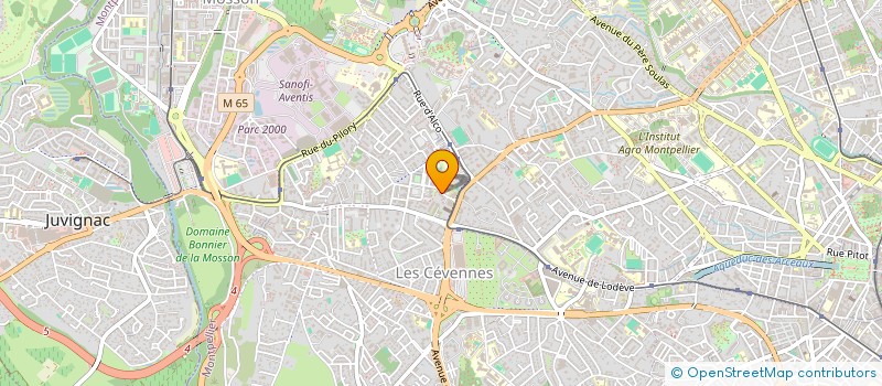 localisation de l'entreprise MONSIEUR RAPHAEL BUCCELLA  MONTPELLIER