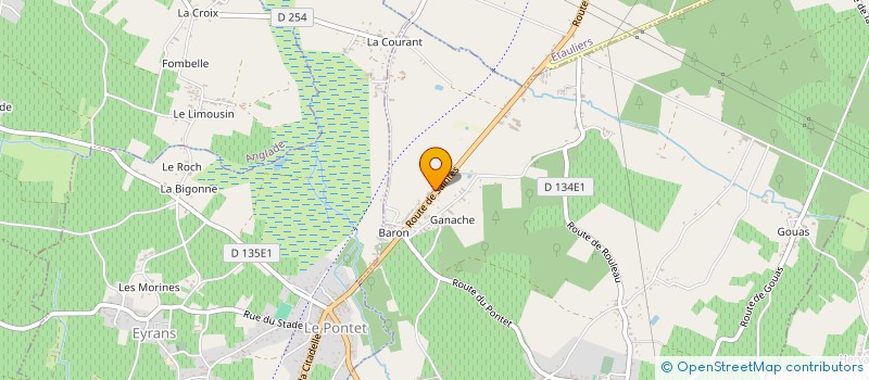 localisation de l'entreprise MONSIEUR RAPHAEL BUISSON DE LARICHAUDY  SAINT-JOSEPH