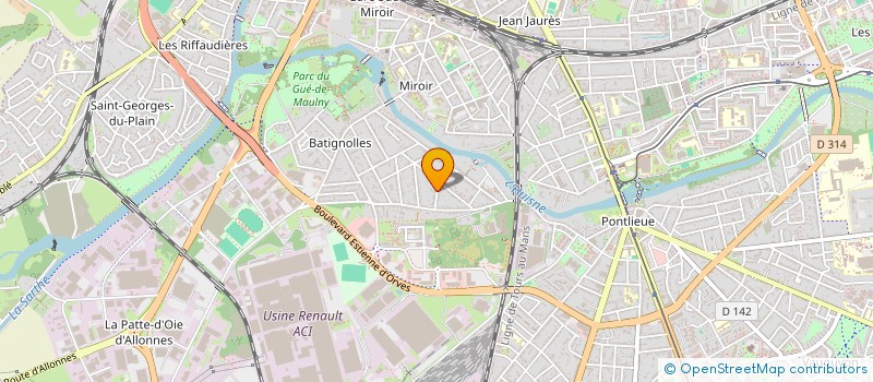 localisation de l'entreprise MONSIEUR RAPHAEL CABARET  LE MANS