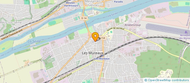 localisation de l'entreprise MONSIEUR RAPHAEL CADASSE à LES MUREAUX