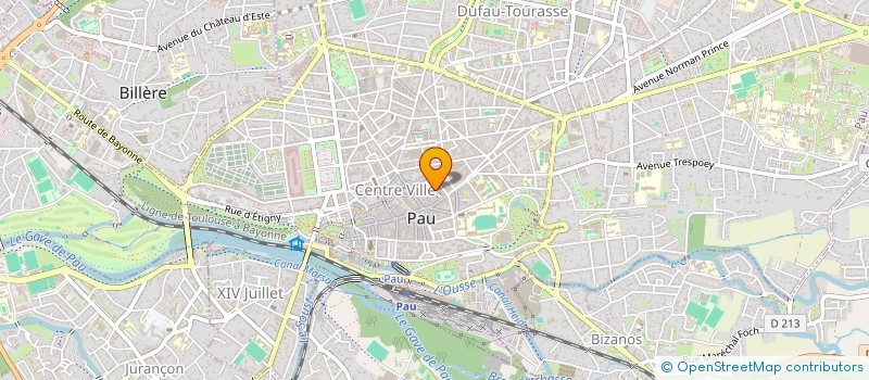 localisation de l'entreprise MONSIEUR RAPHAEL CAILLIAS à PAU