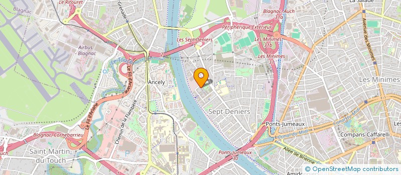 localisation de l'entreprise MONSIEUR RAPHAEL CAPELLE  TOULOUSE