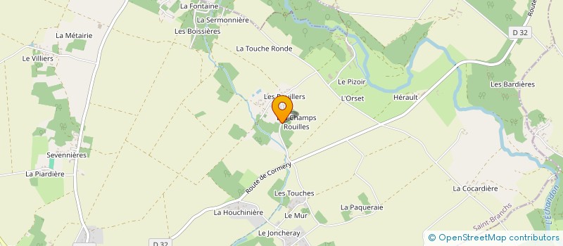 localisation de l'entreprise MONSIEUR RAPHAEL CARATY  SAINT-BRANCHS