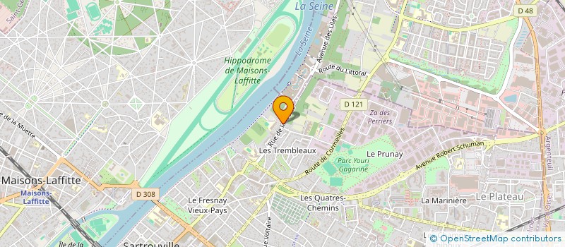 localisation de l'entreprise MONSIEUR RAPHAEL CARDOSO  SARTROUVILLE