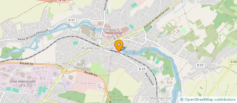 localisation de l'entreprise MONSIEUR RAPHAEL CARMONA  MAGNAC-SUR-TOUVRE