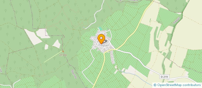 localisation de l'entreprise MONSIEUR RAPHAEL CARRE  TREPAIL